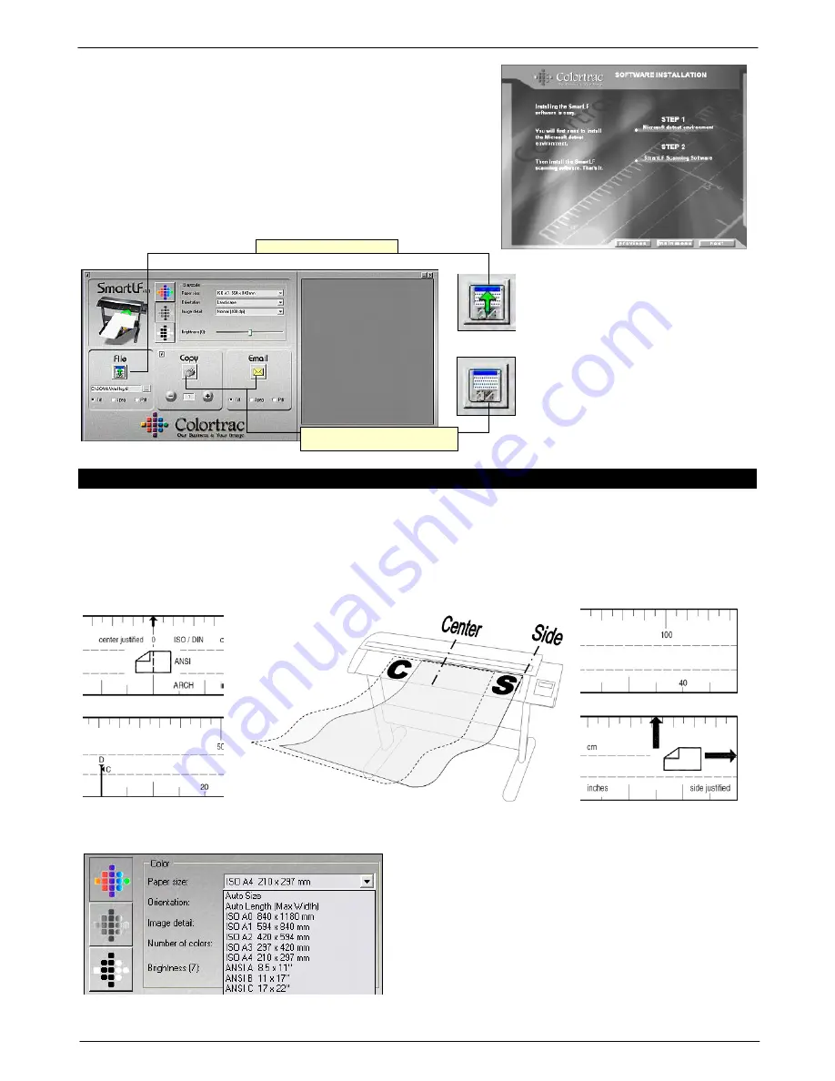 Colortrac SmartLF Gx Installation & Operating Instructions Manual Download Page 12