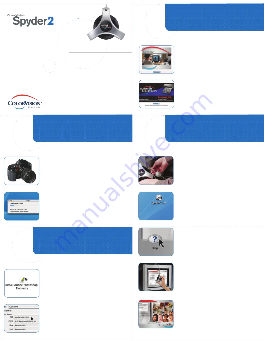 ColorVision Spyder2 Plus Quick Start Manual Download Page 1