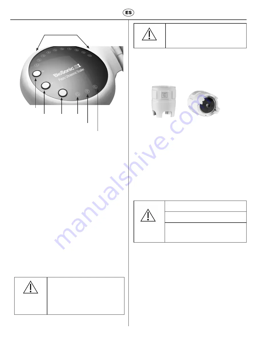 Coltene BioSonic S1 Owner'S Manual Download Page 10