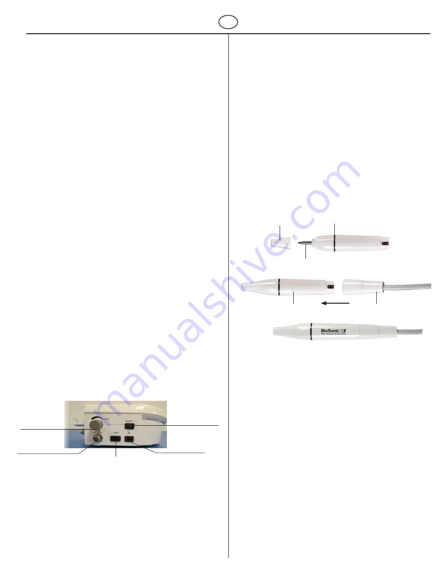 Coltene BioSonic S1 Скачать руководство пользователя страница 21