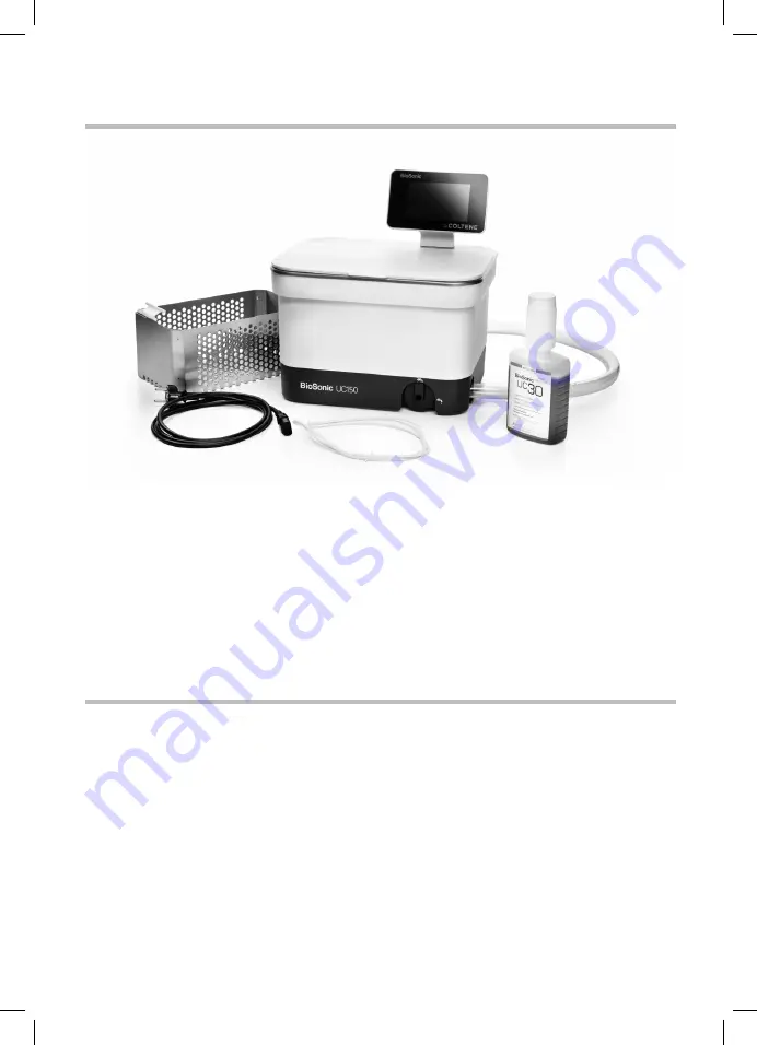 Coltene BioSonic UC150 Owner'S Manual Download Page 312