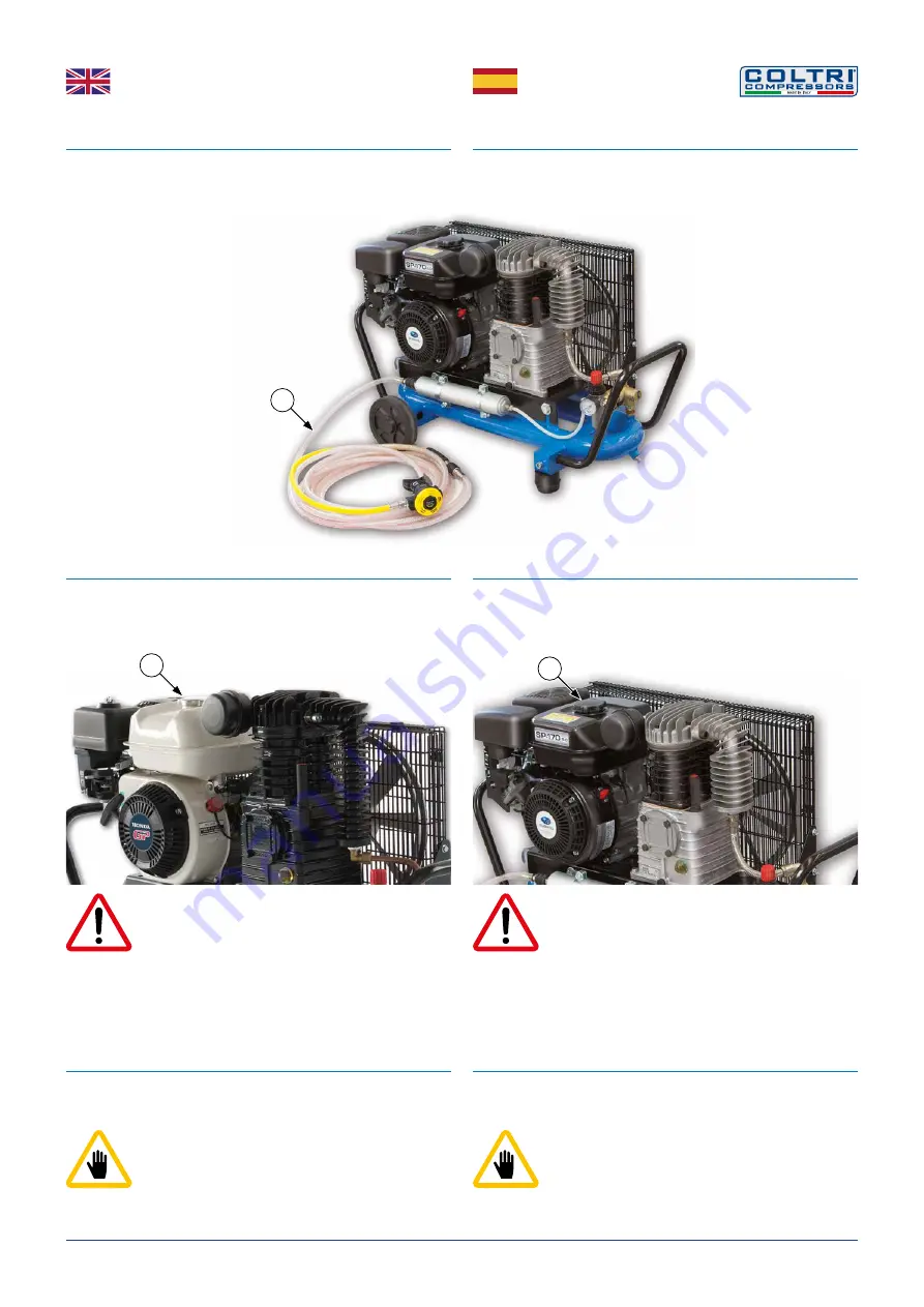 Coltri Compressors EOLO-330 Use And Maintenance Manual Download Page 32