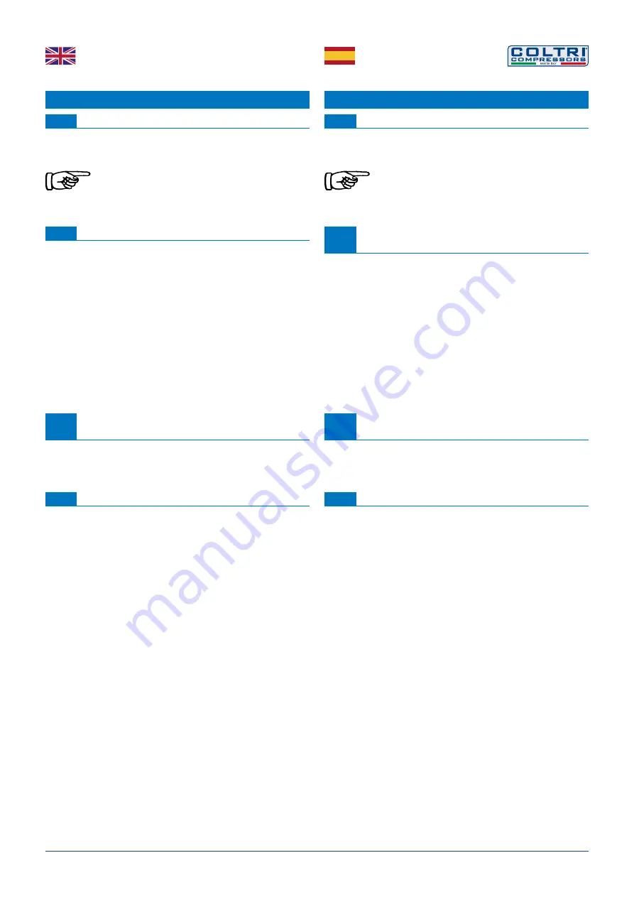 Coltri Compressors LP-300 NITROX Use And Maintenance Manual Download Page 70