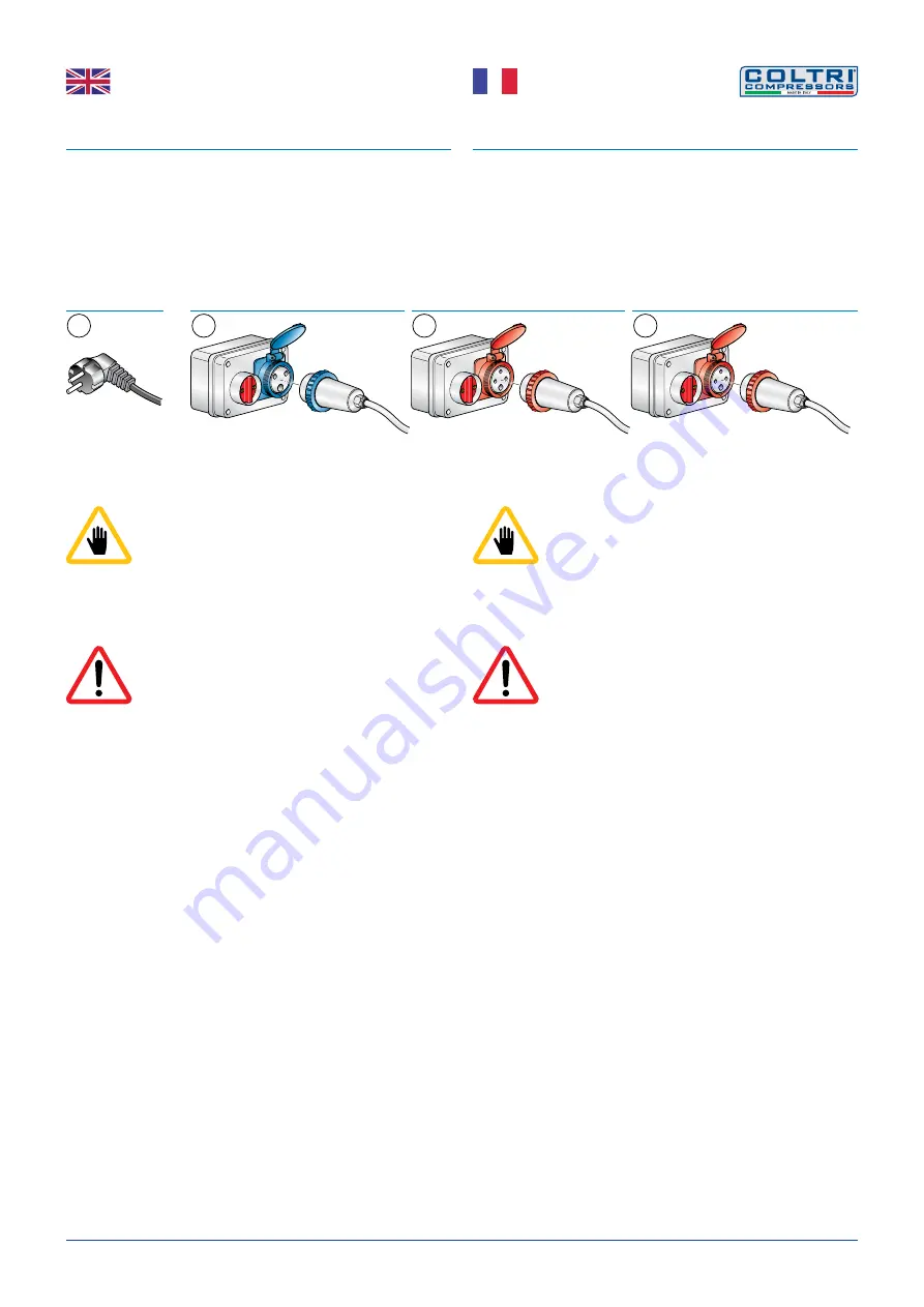 Coltri Compressors MCH-13/ETS MINI SILENT EVO Use And Maintenance Manual Download Page 32