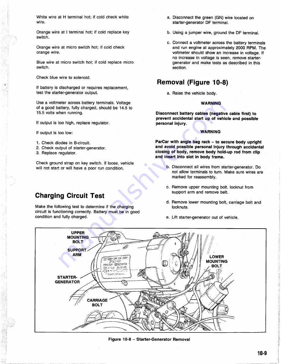 Columbia ParCar 1991 Electric Columbia Shuttle Скачать руководство пользователя страница 82