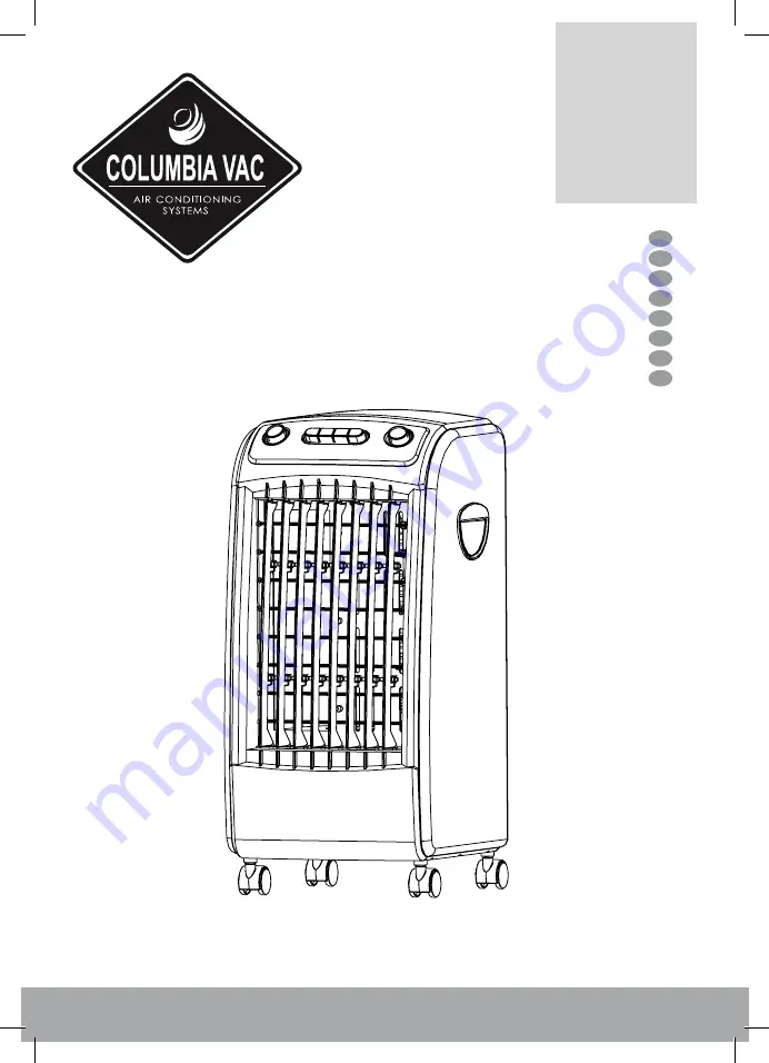 COLUMBIA VAC KC100 Скачать руководство пользователя страница 1