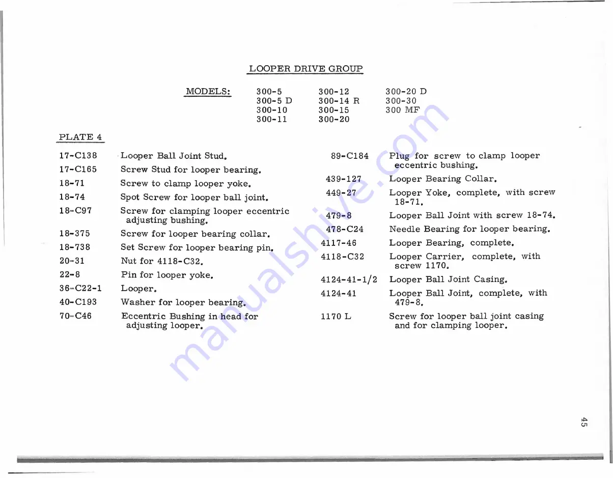 Columbia 300 Series Instruction Book Download Page 47