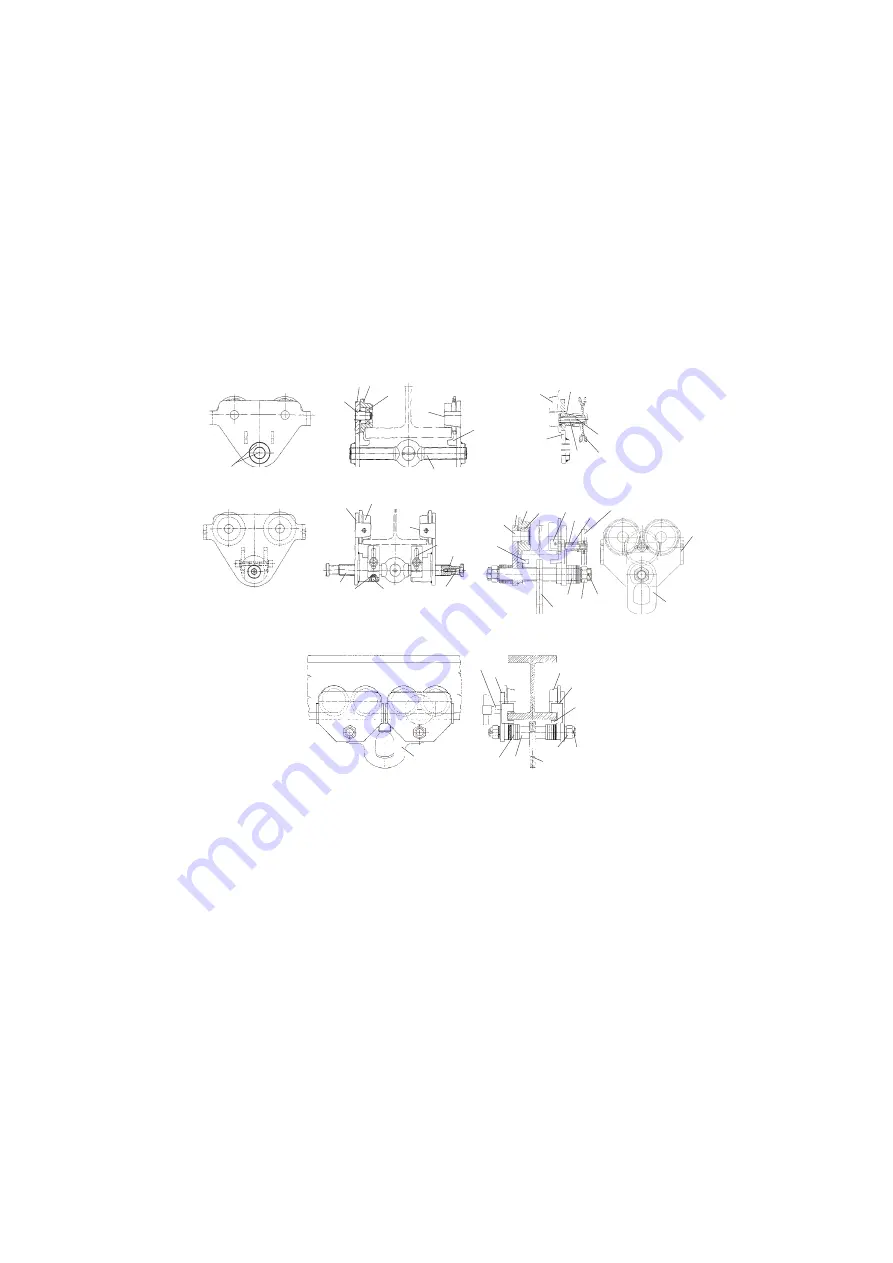 Columbus McKinnon Yale HTG 1000 Translated Operating Instructions Download Page 83