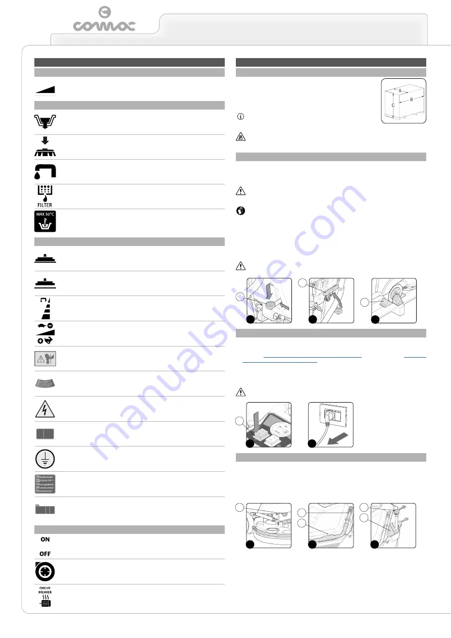 COMAC ANTEA 50E Use And Maintenance Manual Download Page 10