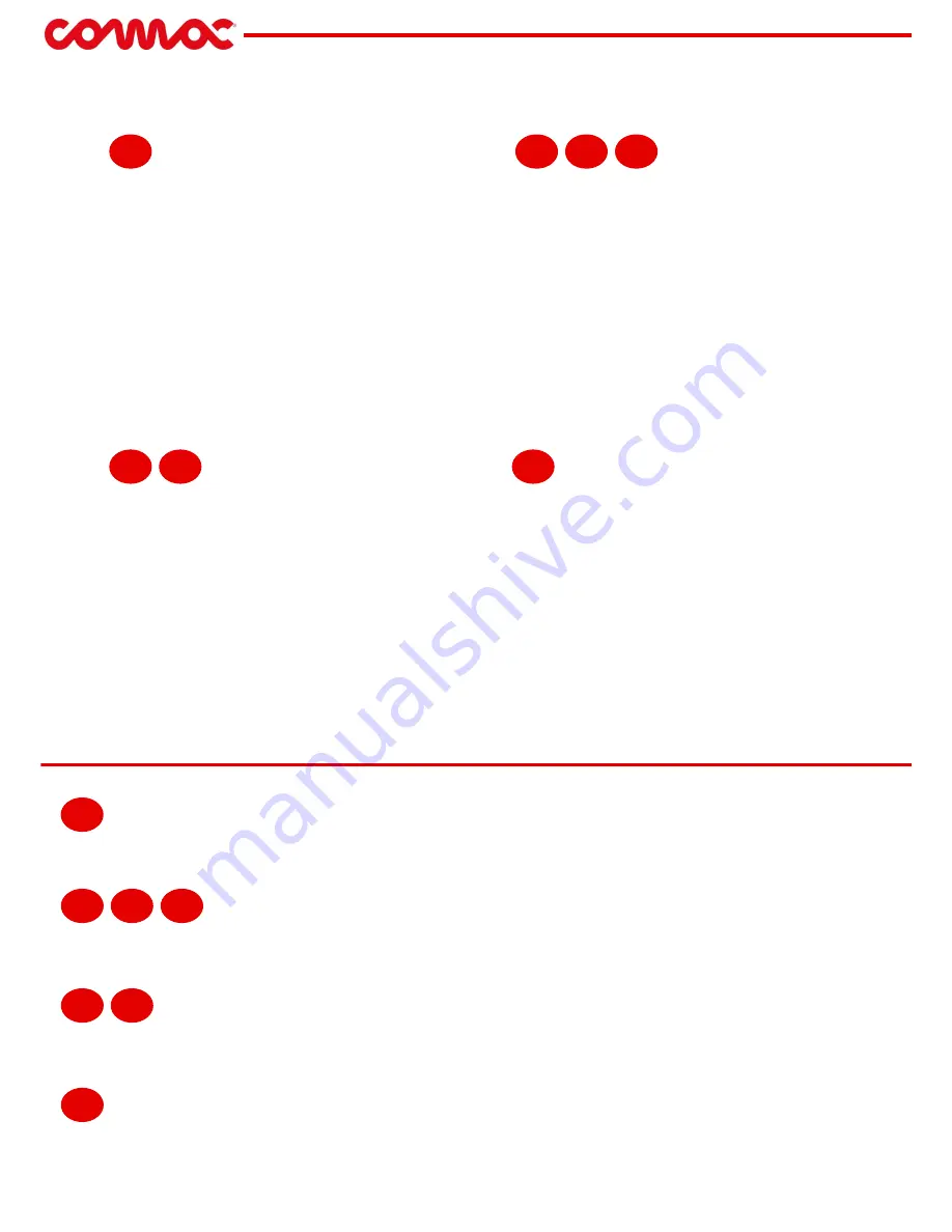 COMAC CA 1.30 Operating Instructions Manual Download Page 6