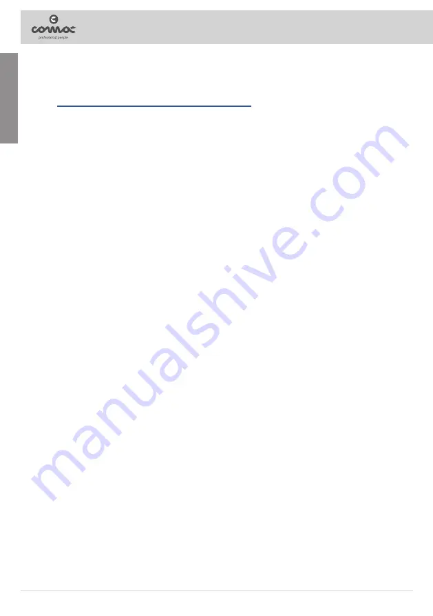 COMAC CA 15 Extra Use And Maintenance Manual Download Page 22