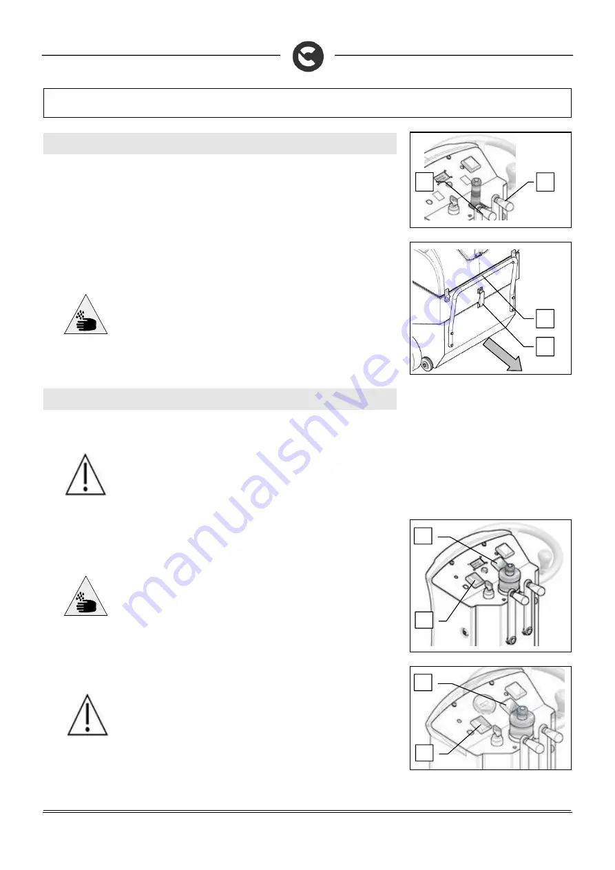 COMAC CS700 B Use And Maintenance Manual Download Page 28