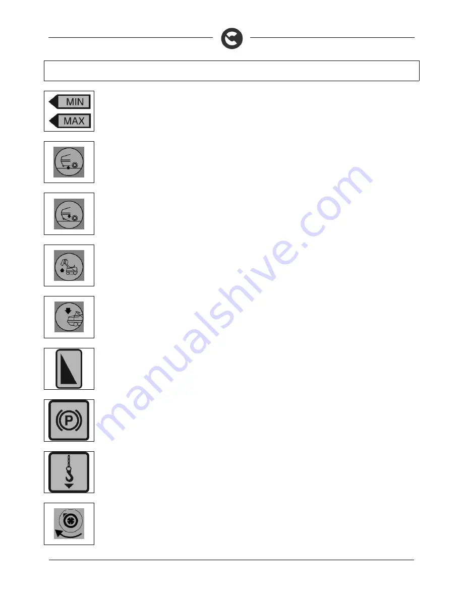 COMAC CS90 D Use And Maintenance Manual Download Page 10