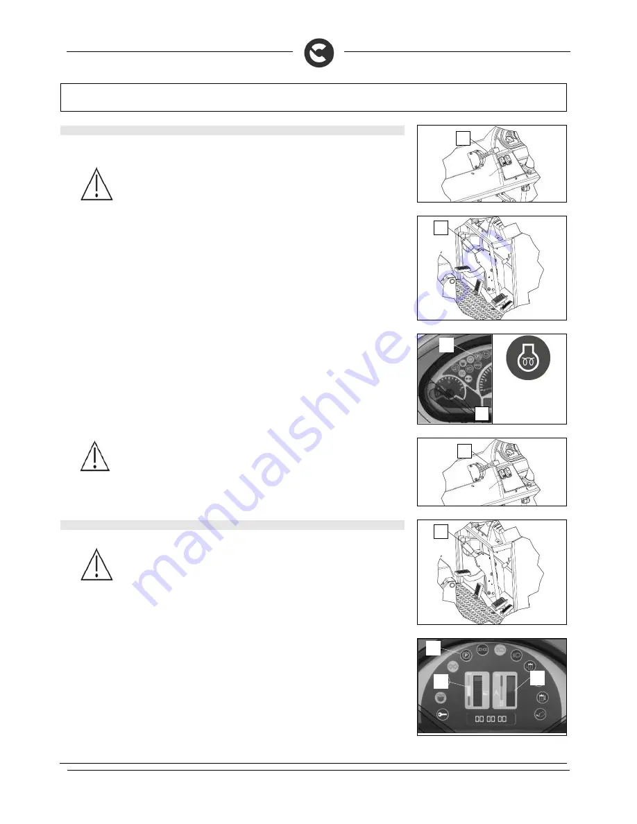 COMAC CS90 D Use And Maintenance Manual Download Page 32