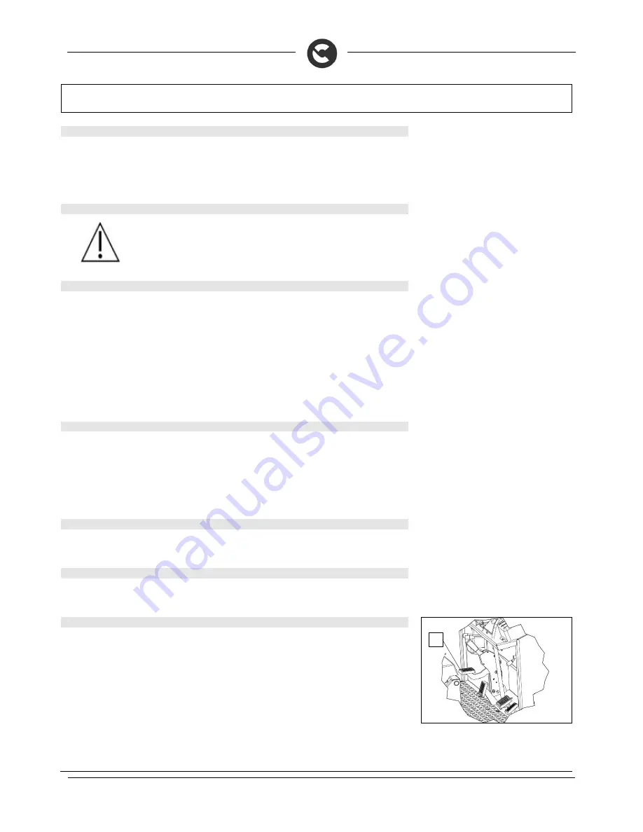 COMAC CS90 D Use And Maintenance Manual Download Page 63