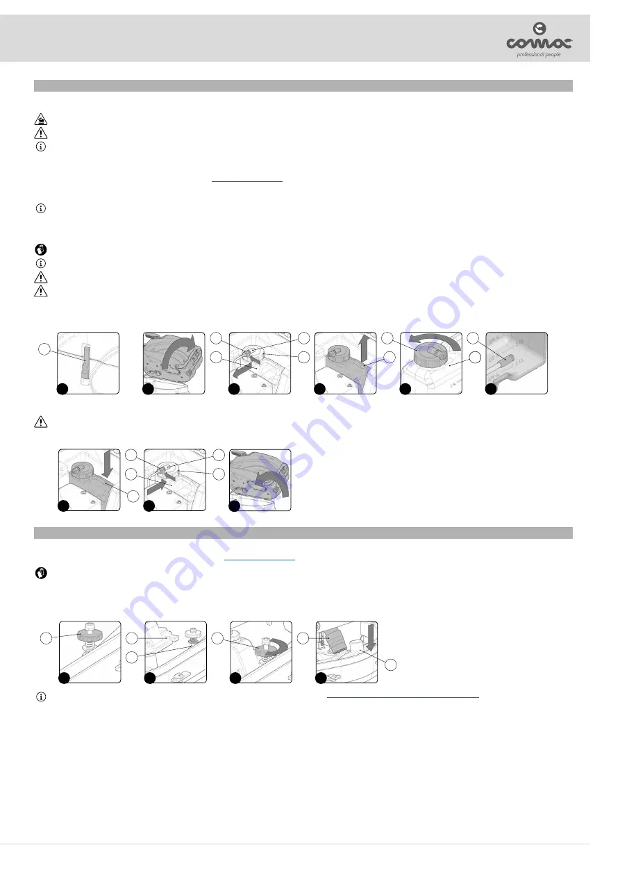 COMAC Optima 90 Use And Maintenance Manual Download Page 17