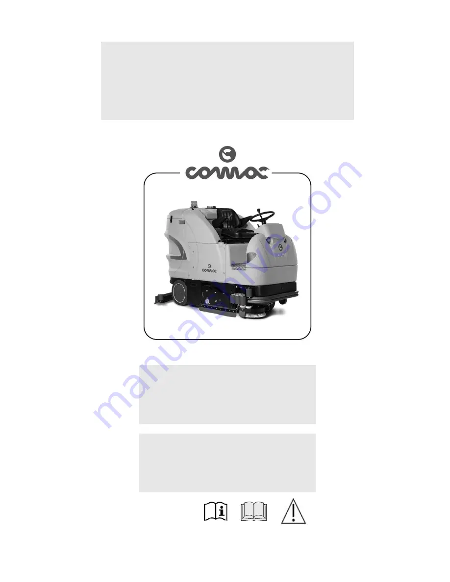 COMAC ULTRA100 BS Use And Maintenance Manual Download Page 1