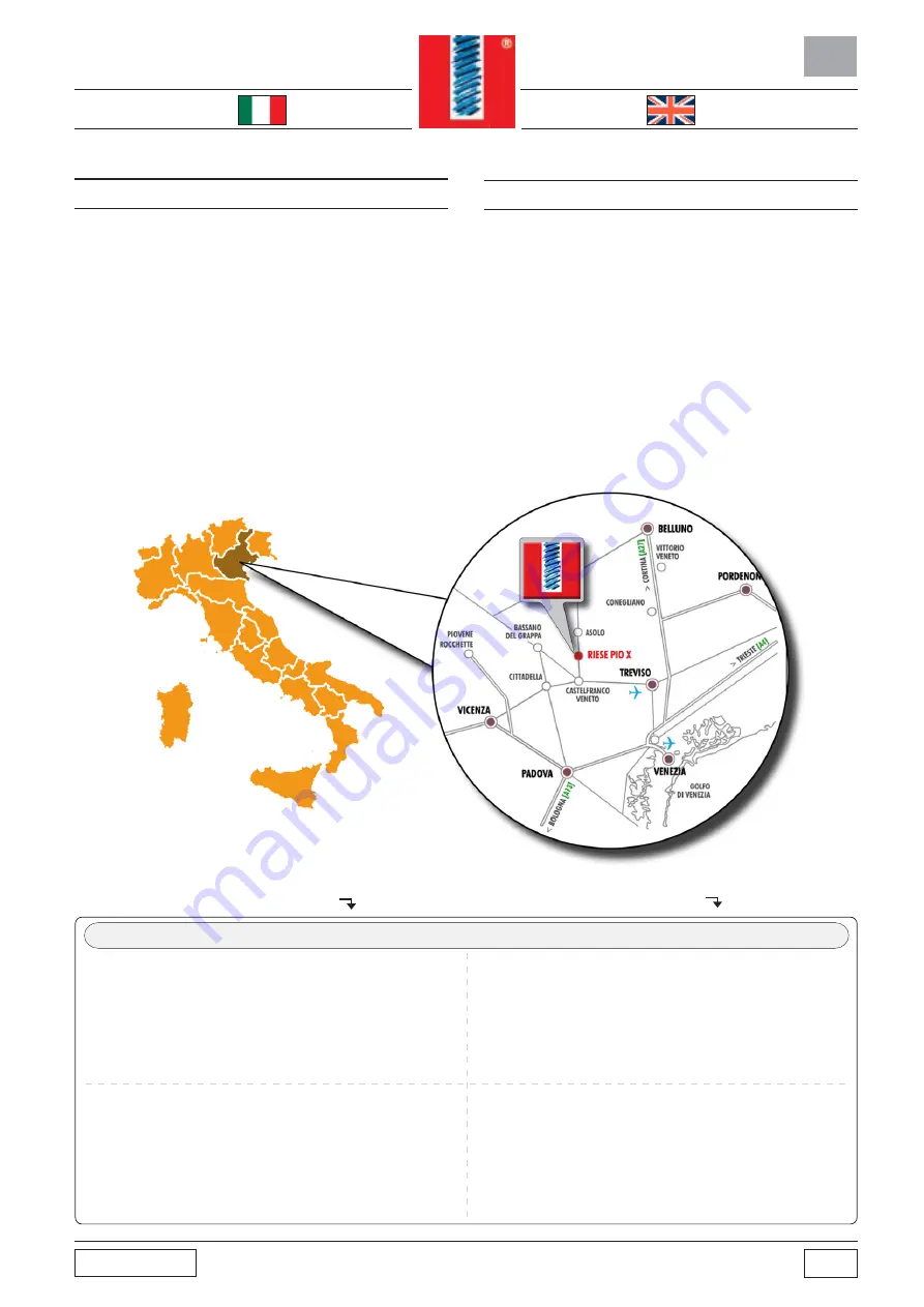 comacchio GEO 205 Скачать руководство пользователя страница 3