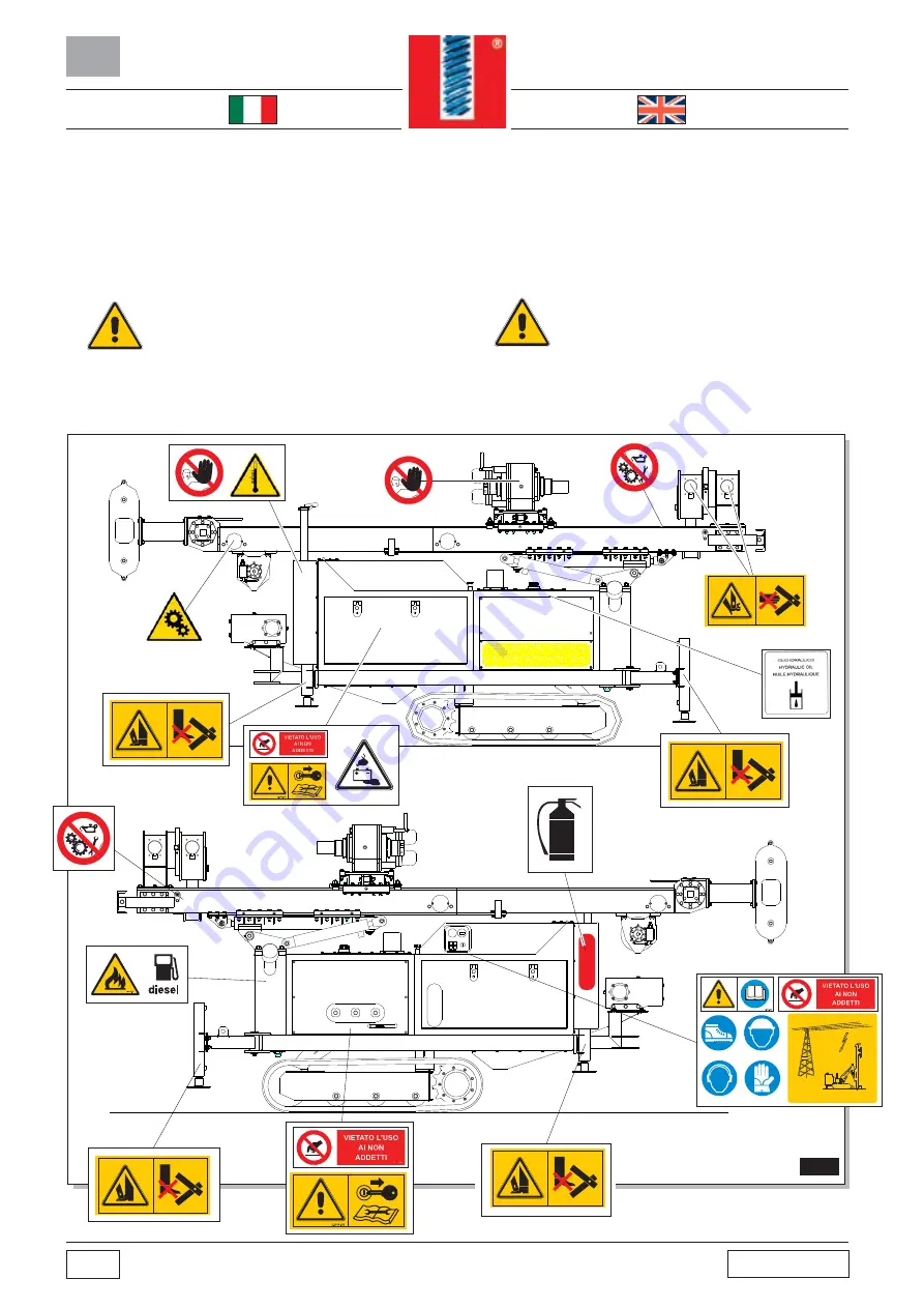 comacchio GEO 205 Instruction And Maintenance Manual Download Page 44