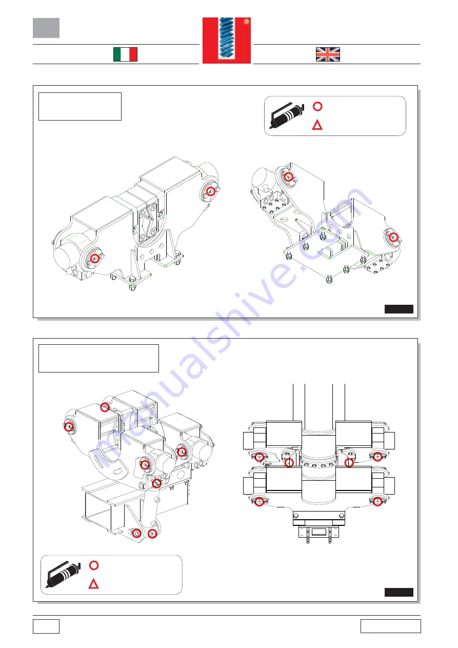 comacchio GEO 205 Instruction And Maintenance Manual Download Page 190