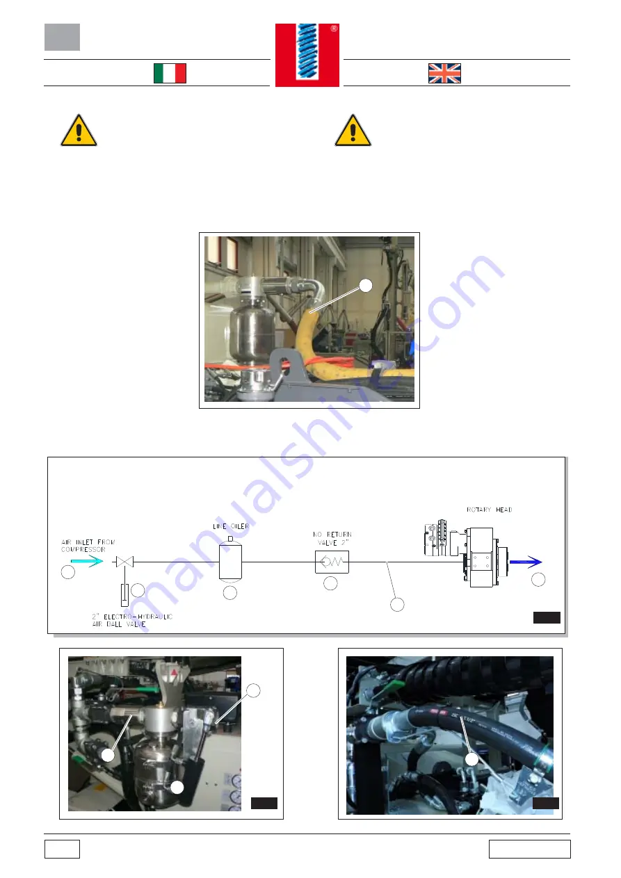 comacchio GEO 205 Instruction And Maintenance Manual Download Page 218