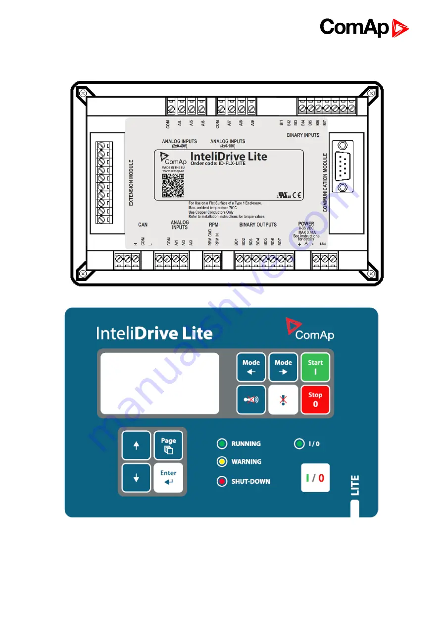 ComAp ID-Lite Скачать руководство пользователя страница 16