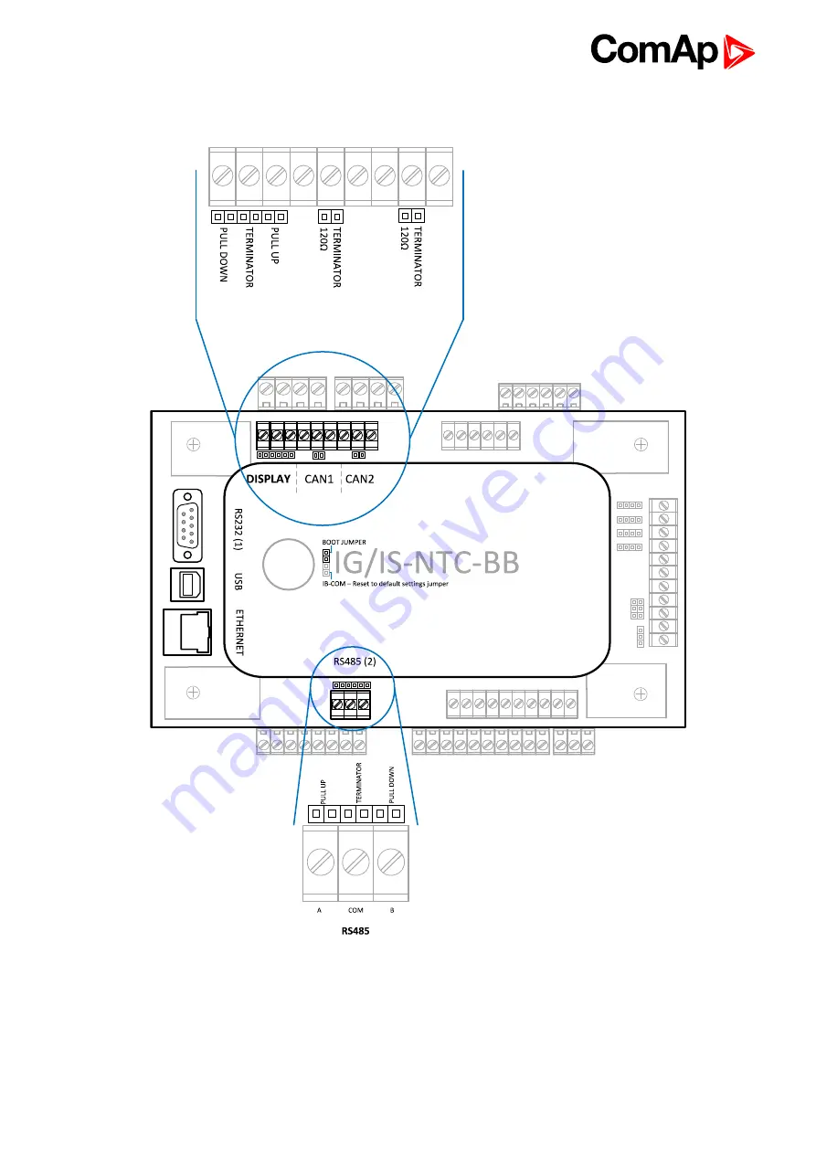 ComAp Inteli Mains NT BaseBox Communications Manual Download Page 15