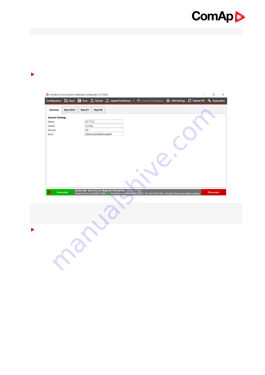 ComAp UC-7112-LX Plus User Manual Download Page 10