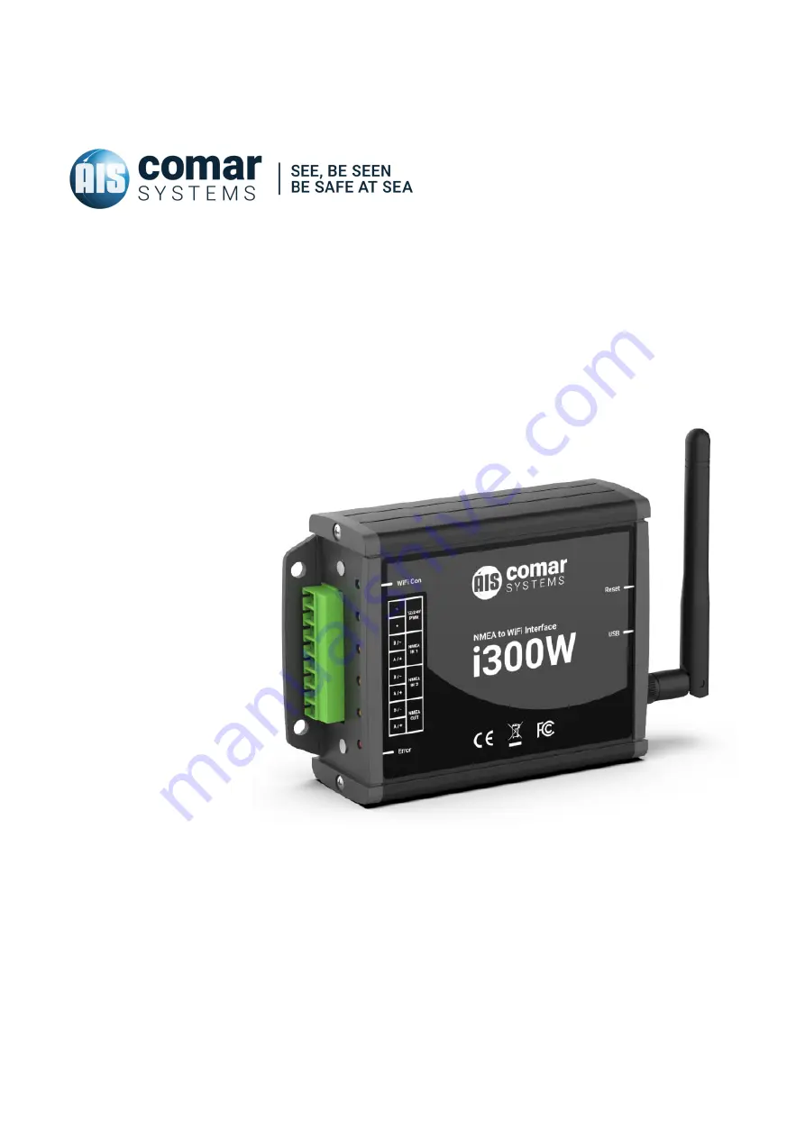 Comar Systems i300W User Manual Download Page 1