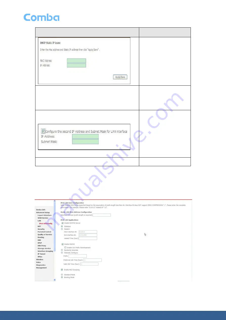 Comba Telecom ML-HGU-F04P2T0W1N01 User Manual Download Page 36