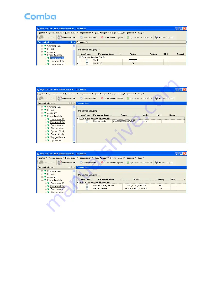 Comba Telecom RA-7E00 Скачать руководство пользователя страница 42