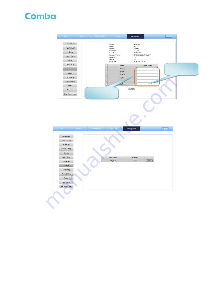 Comba Telecom RX-4122 User Manual Download Page 37