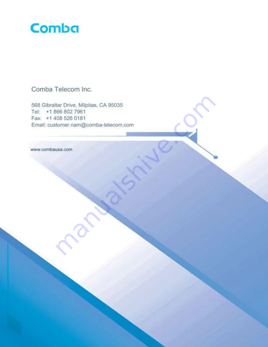 Comba Telecom RX-4122 User Manual Download Page 54