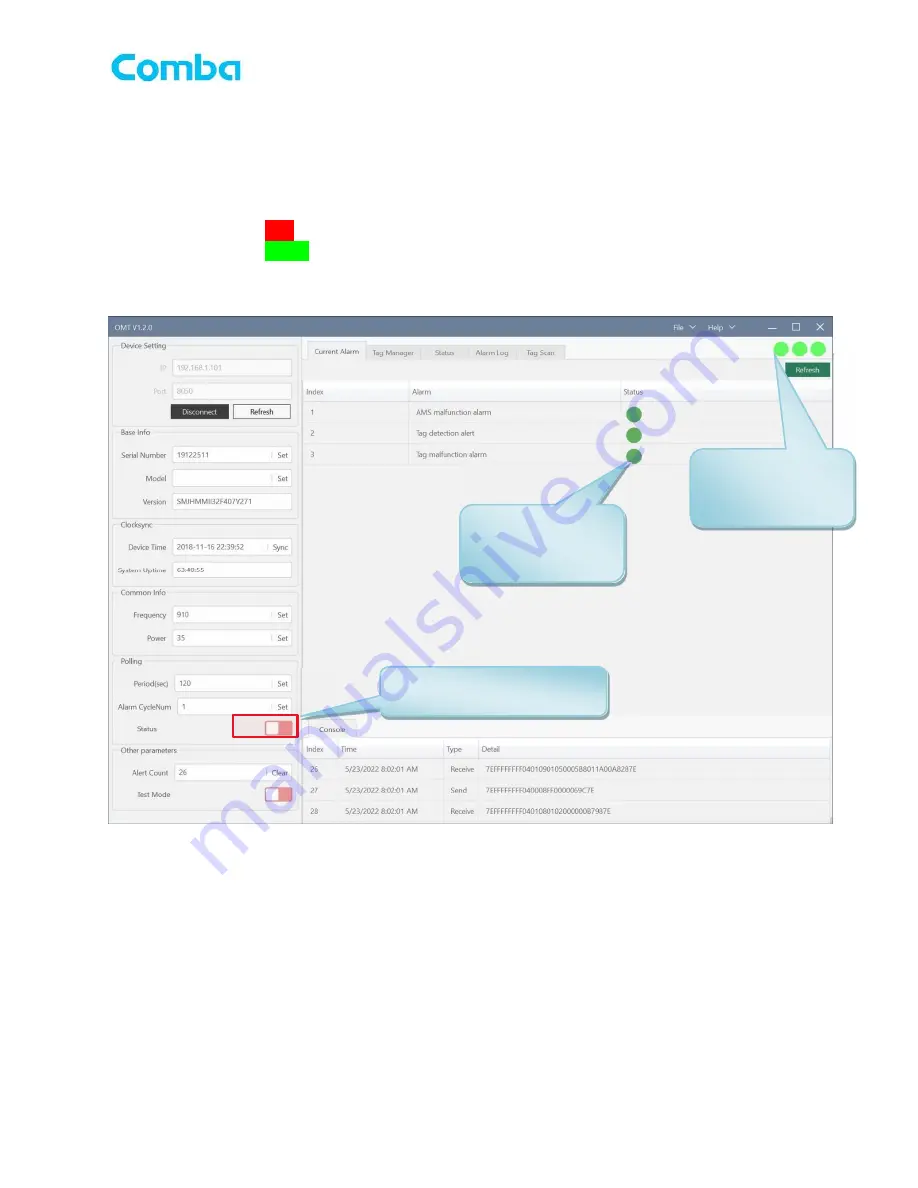 COMBA CriticalPoint QE Series User Manual Download Page 23