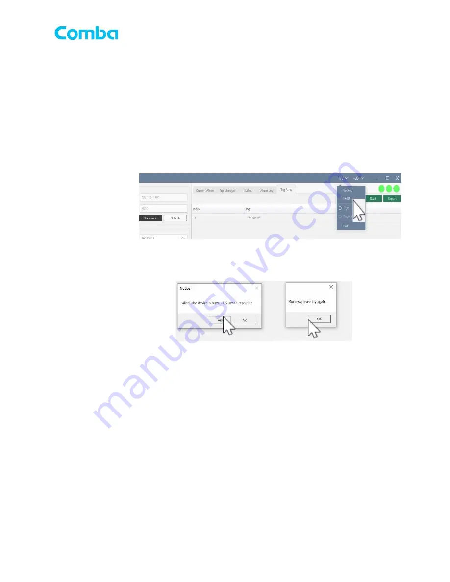 COMBA CriticalPoint QE Series User Manual Download Page 34