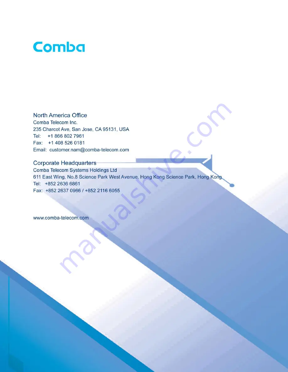 COMBA mBDA-200 User Manual Download Page 55