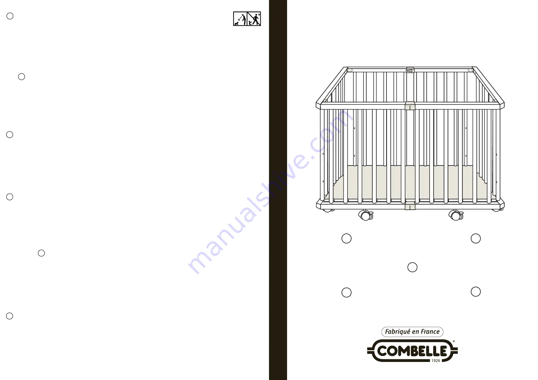 Combelle PARC CARRE User Manual Download Page 1