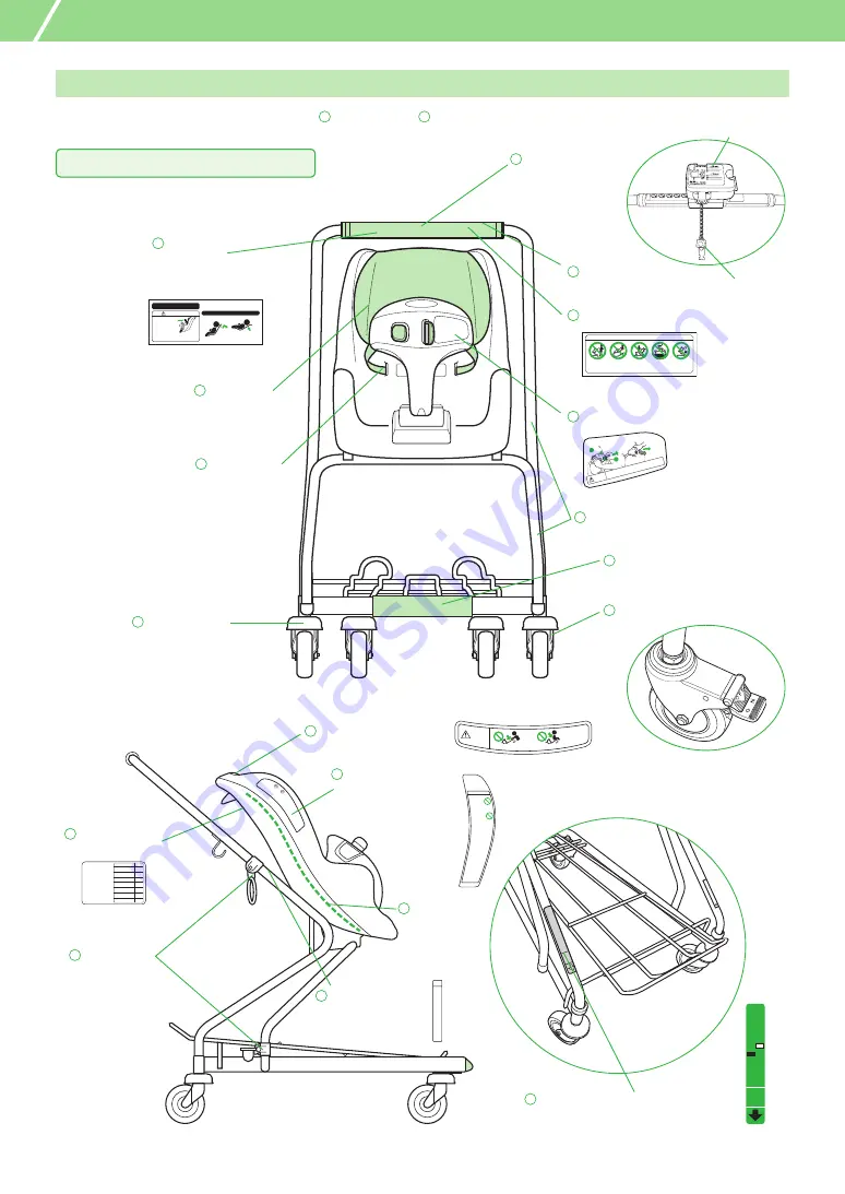 Combi ANGEL WAGON AW Series Скачать руководство пользователя страница 12