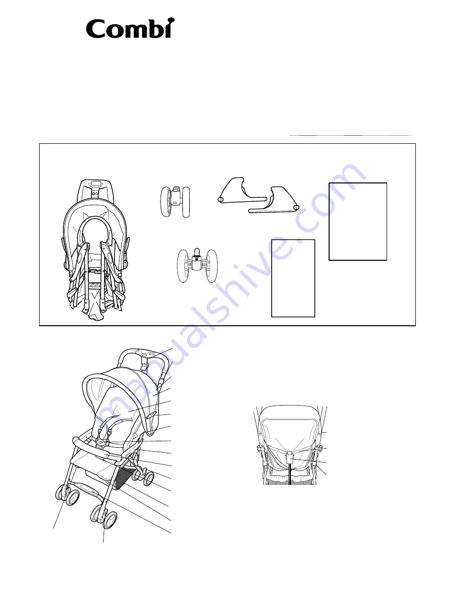 Combi City Savvy 2460 Series Instruction Manual Download Page 1