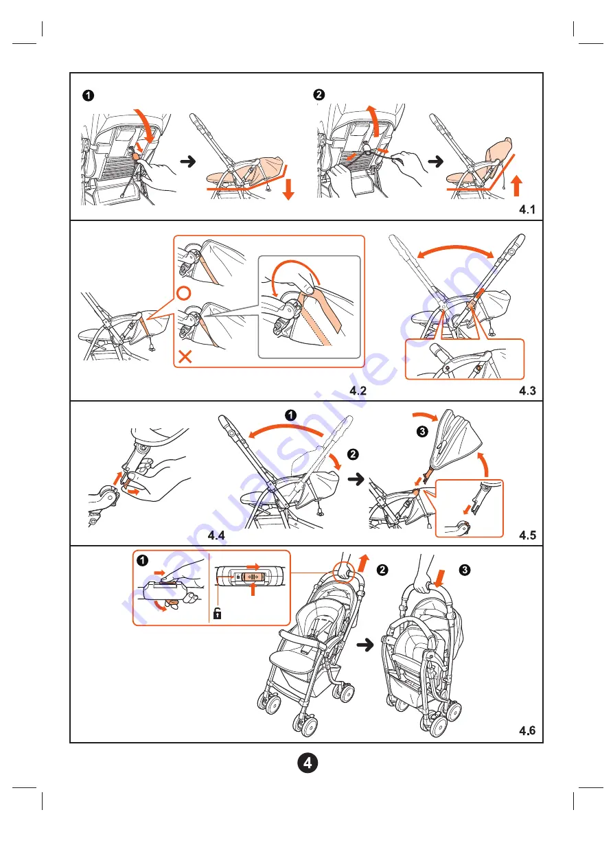 Combi Nemurie UF750 Instruction Manual Download Page 7