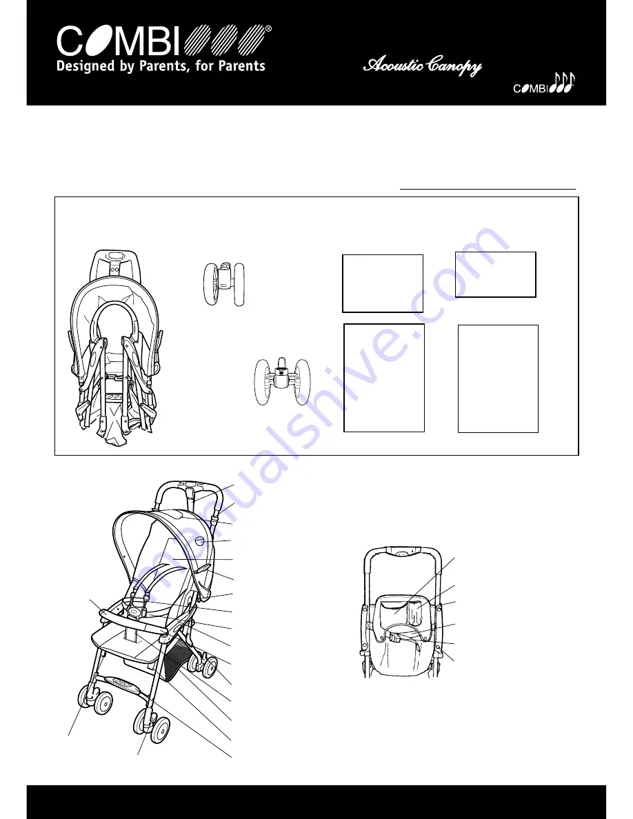 Combi Savvy Soho 2200 Series Instruction Manual Download Page 1