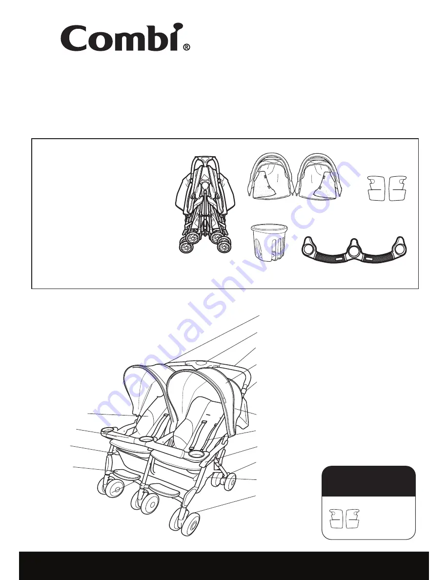 Combi Twin Sport Instruction Manual Download Page 1