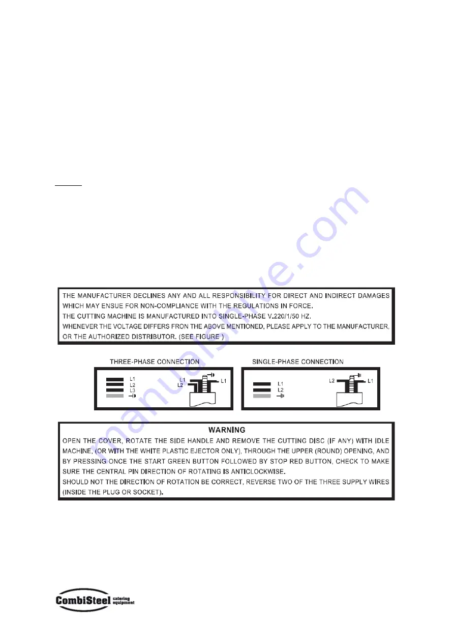 CombiSteel 7455.0080 User Manual Download Page 5