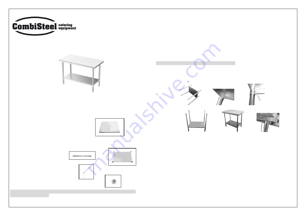 CombiSteel 7490.0285 Assembly Instructions Download Page 1