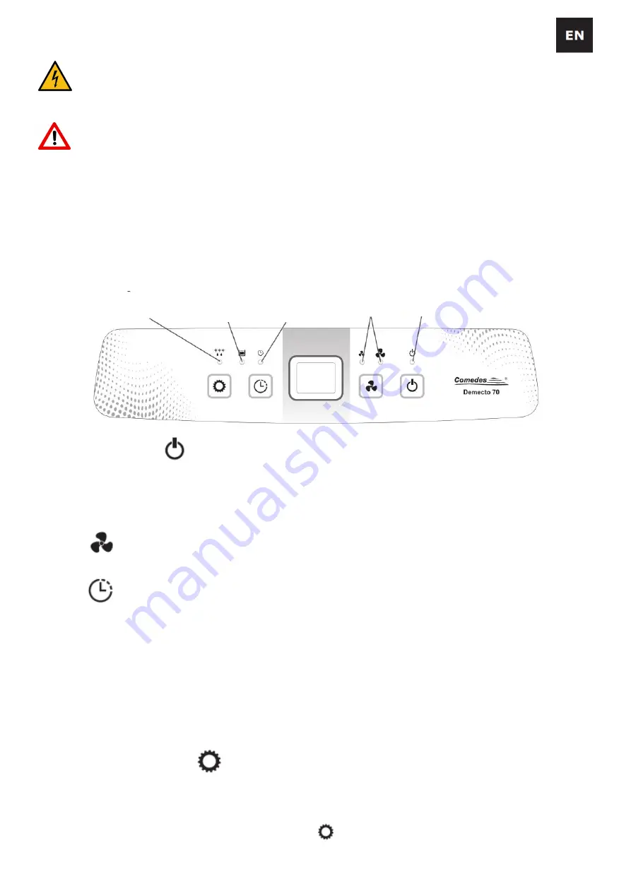 Comedes Demecto 70 Manual Download Page 25