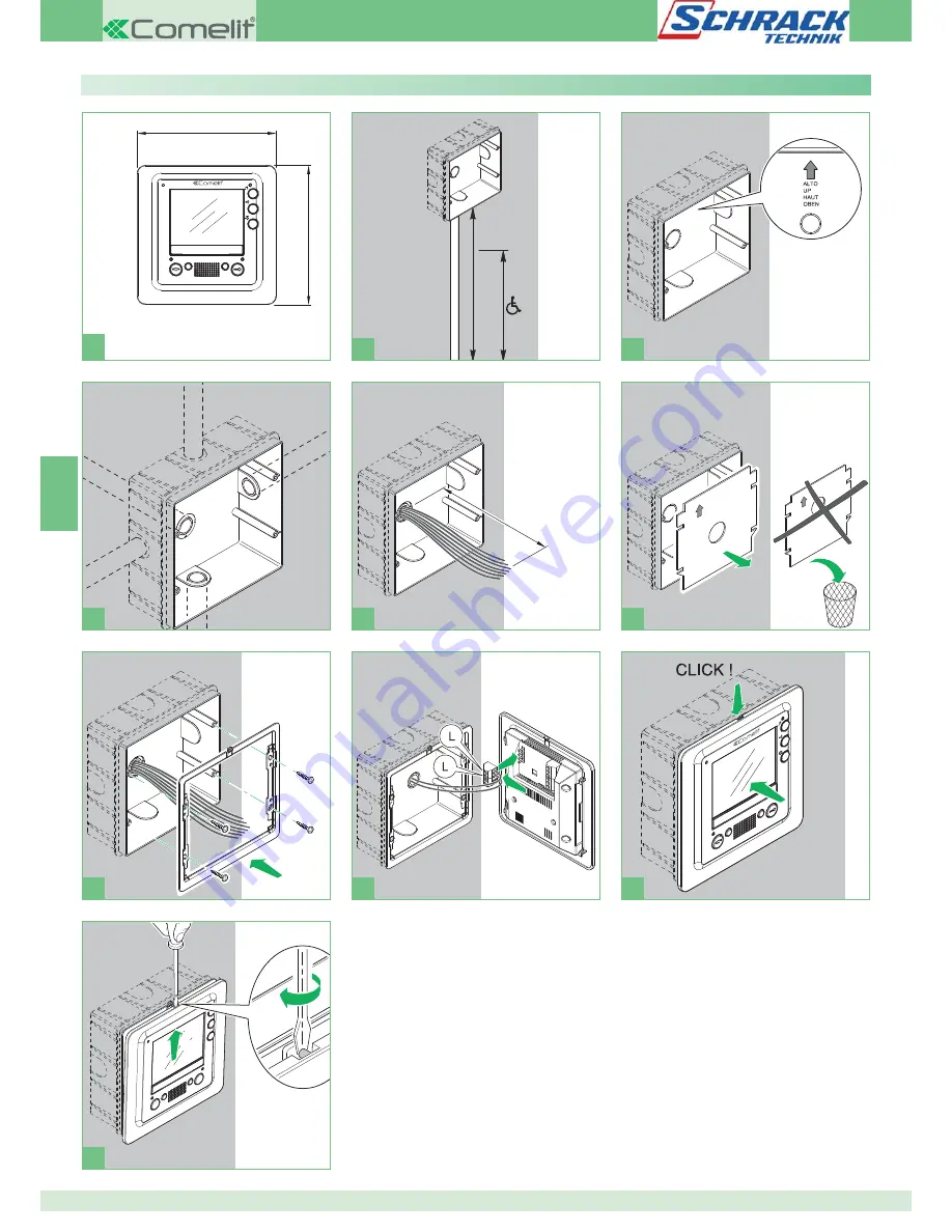 Comelit 1205/B Technical Manual Download Page 70