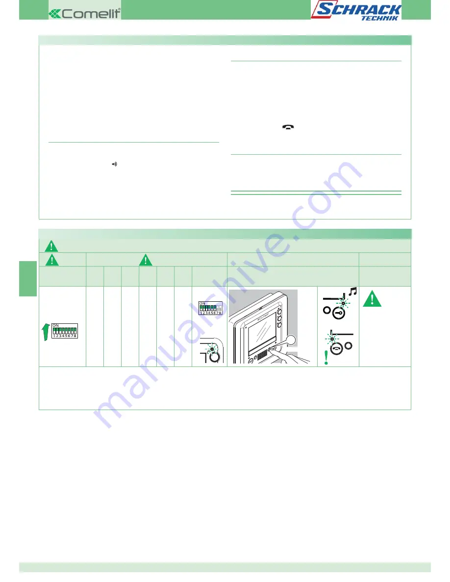 Comelit 1205/B Technical Manual Download Page 94