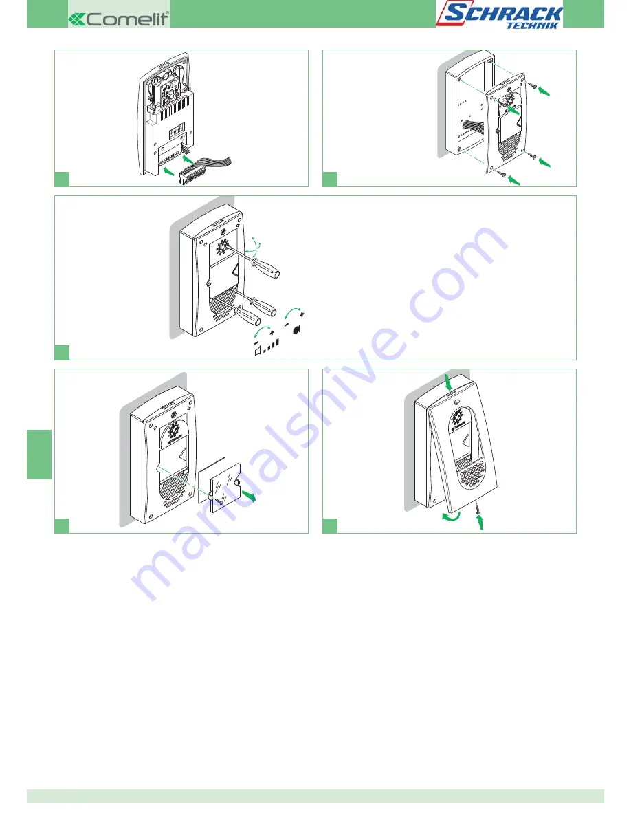 Comelit 1205/B Technical Manual Download Page 100