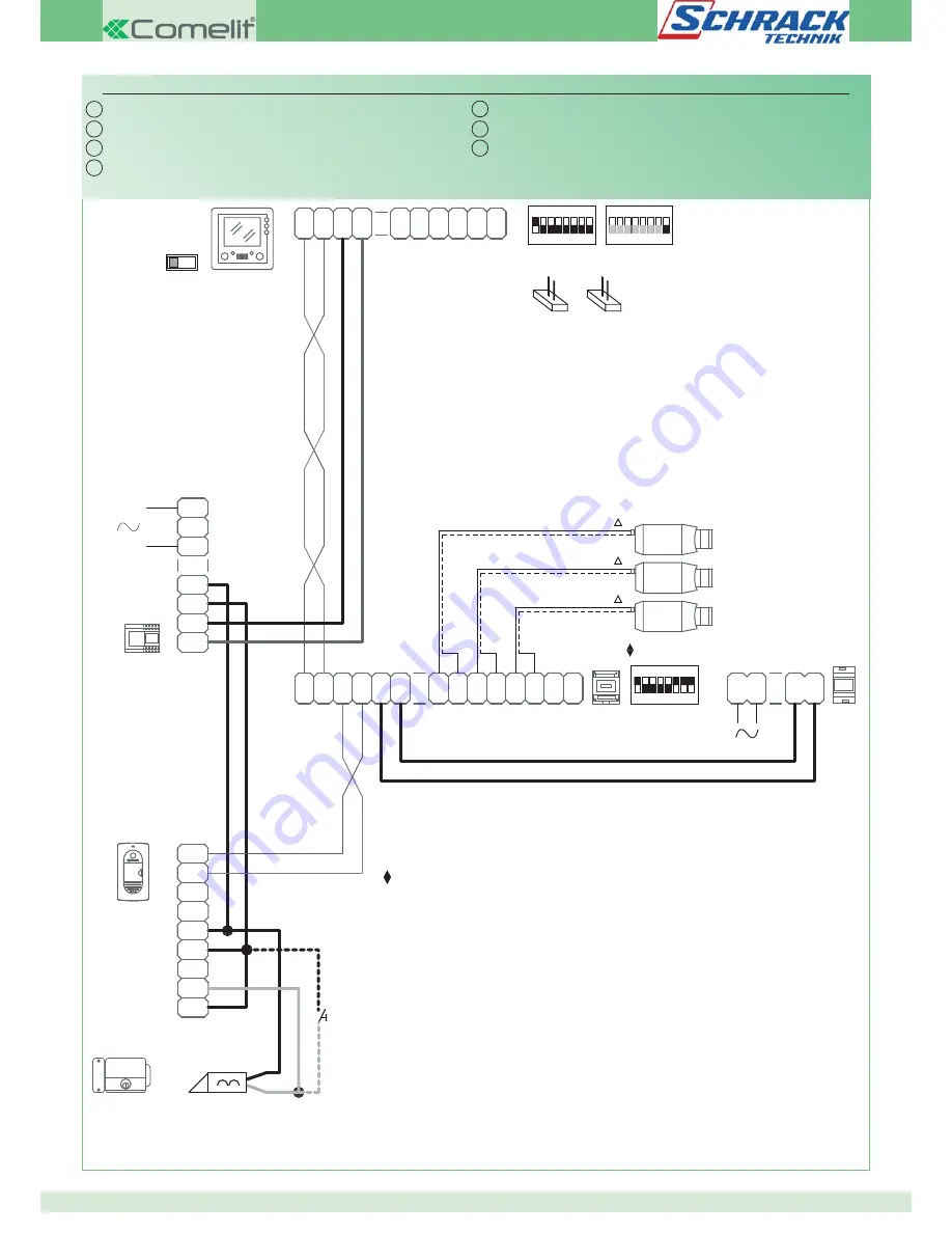 Comelit 1205/B Technical Manual Download Page 118