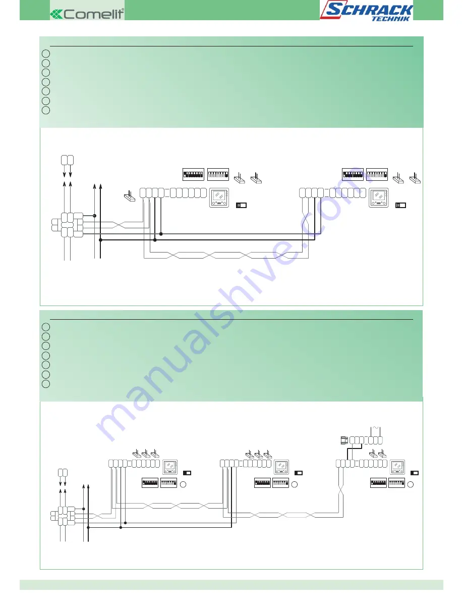 Comelit 1205/B Technical Manual Download Page 120